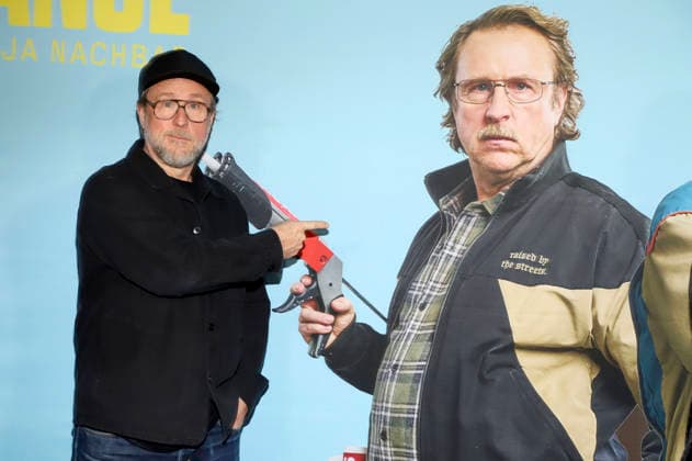 Bjarne Mädel bei der Preview der NDR Komödie Prange - Man ist ja Nachbar im UCI Mundsburg, Hamburg, 03.12.2025
