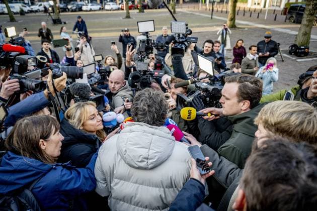 UTRECHT - The court in Utrecht has acquitted Marco Borsato (58) in his sex offense case. According to the judges, there is insufficient legal and convincing evidence to support the charge that the singer committed indecent acts with a 15-year-old girl from September 2014 to January 2015. The Public Prosecution Service had demanded a five-month prison sentence. ANP Hollandse Hoogte Robin Utrecht netherlands out - belgium out  Copyright: xx x543848214x originalFilename: 543848214