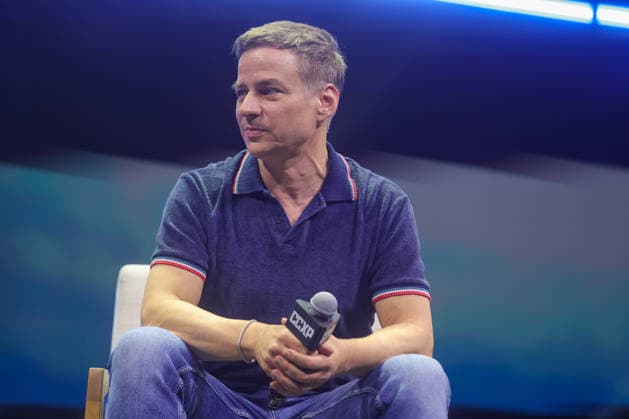 SaO PAULO, SP - 04.12.2025: CCXP25 - Actor Tom Wlaschiha during a panel on the Thunder Stage at CCXP25 on Thursday afternoon (04) in which he spoke about his career and roles in series such as Game of Thrones and Stranger Things. CCXP is the largest pop culture event in the world and takes place in Sao Paulo between December 4 and 7 at Sao Paulo Expo, in the south of the capital. x2853273x  YurixMurakami