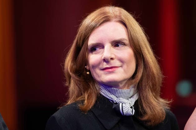 Dr. Katrin VERNAU, WDR-Intendantin, Portraet, Porträt, Portrait, Angeschnittenes Einzelbild, Einzelmotiv, Hanns-Joachim-Friedrichs-Preis 2025, Verleihung am 04.12.2025, in Koeln.