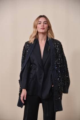Rome, Cinecitta Studios Premiere of the Film Brunello Il Visionario Garbato , In the photo: Giusy Buscemi  Copyright: xVincenzoxLandix xipa-agency.netx xVincenzoxLandix IPA_Agency_IPA68756788