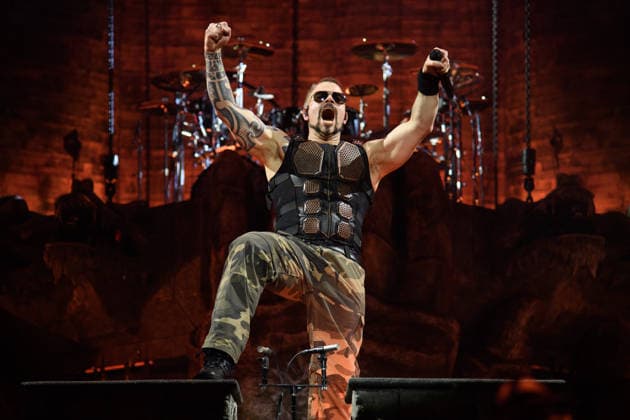 Sabaton Perform at O2 Arena, London Lead singer Joakim BrodÃ n of Swedish power metal band Sabaton performs at O2 Arena, London, England, UK on Thursday 4 December 2025 as part of their The Legendary Tour ., Credit:Justin Ng Avalon UK, England, London, O2 Arena  Copyright: xJustinxNgx xAvalonx 1056611968