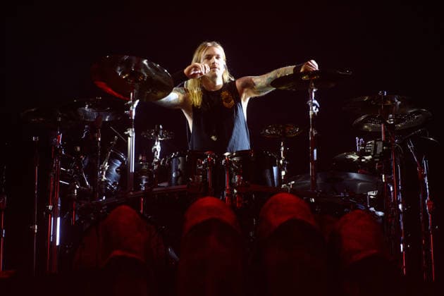 Sabaton Perform at O2 Arena, London Drummer Hannes Van Dahl of Swedish power metal band Sabaton and Napoleon Bonaparte played by Raphael Lecat performs at O2 Arena, London, England, UK on Thursday 4 December 2025 as part of their The Legendary Tour ., Credit:Justin Ng Avalon UK, England, London, O2 Arena  Copyright: xJustinxNgx xAvalonx 1056612006