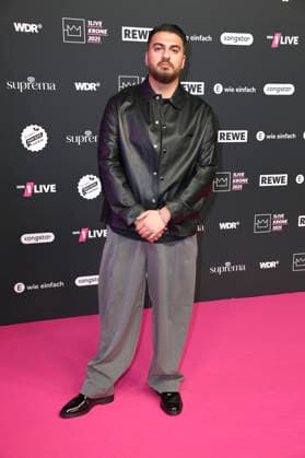 Tahsim Durgun bei der 26. Verleihung der 1Live Krone 2025 im Lokschuppen. Bielefeld, 04.12.2025