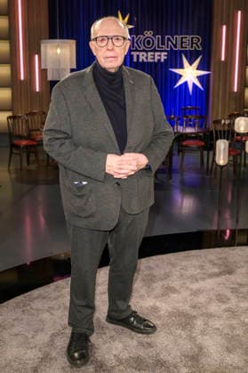 Reiner Calmund bei der Aufzeichnung der WDR-Talkshow Kölner Treff im WDR Studio BS 3. Köln, 04.12.2025