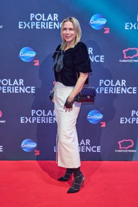 Tamara von Nayhauss -Eroeffnung der Ausstellung POLAR EXPERIENCE- Die Immersive Ausstellung ueber die Arktis und Antarktis in der Arena Berlin am 05.12.2025. Eroeffnung Polar Experience