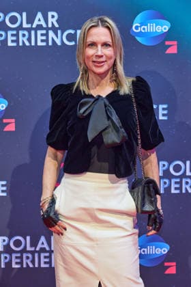 Tamara von Nayhauss -Eroeffnung der Ausstellung POLAR EXPERIENCE- Die Immersive Ausstellung ueber die Arktis und Antarktis in der Arena Berlin am 05.12.2025. Eroeffnung Polar Experience