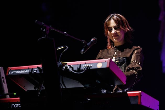 The Last Dinner Party performs in Brighton, UK Brighton, UK, The Last Dinner Party, Friday 5 December 2025 at Brighton Centre. Persons pictured: Aurora Nishevci keyboard, organ, piano, saxophone, synthesizer, keytar, vocals, Credit:Andy Sturmey Avalon United Kingdom Copyright: xAndyxSturmeyx xAvalonx 1056858020