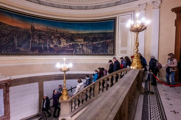 After five years of reconstruction, the main building of the Museum of Prague, reopened on 6 December 2025 in Prague, Czech Republic. The opening was accompanied by a weekend programme with free admission. (CTKxPhoto VitxSimanek) CTKPhotoP2025120602430  CTKPhotoP2025120602430