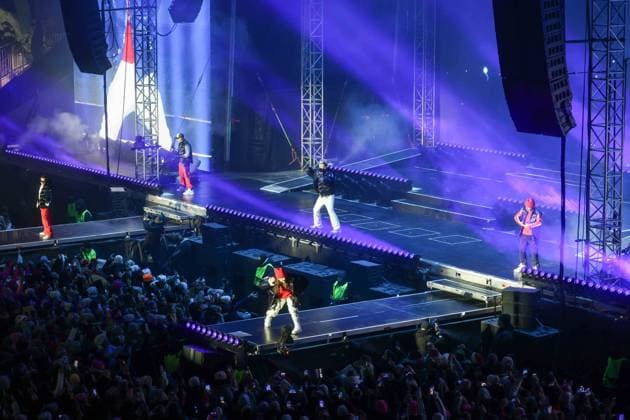 06.12.2025, Schladming, AUT, Unterwegs in Steiermark, Ski Opening 2025, DAY 2, Backstreet Boys, im Bild Backstreet Boys,