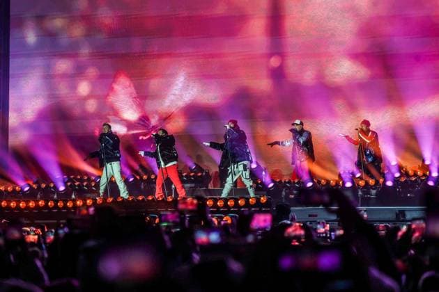 06.12.2025, Schladming, AUT, Unterwegs in Steiermark, Ski Opening 2025, DAY 2, Backstreet Boys, im Bild Backstreet Boys,