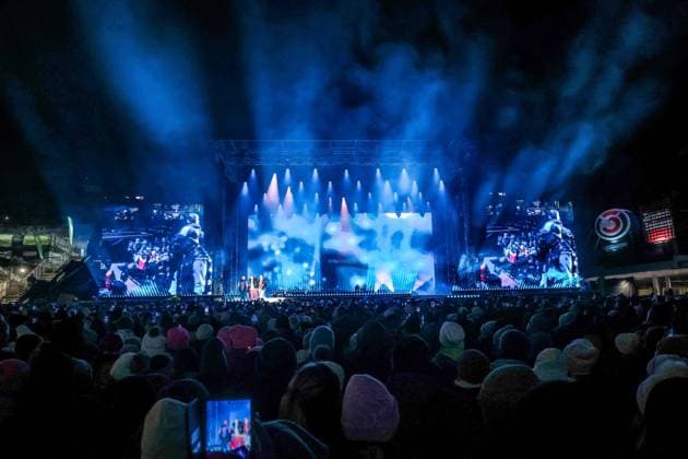 06.12.2025, Schladming, AUT, Unterwegs in Steiermark, Ski Opening 2025, DAY 2, Backstreet Boys, im Bild Backstreet Boys,