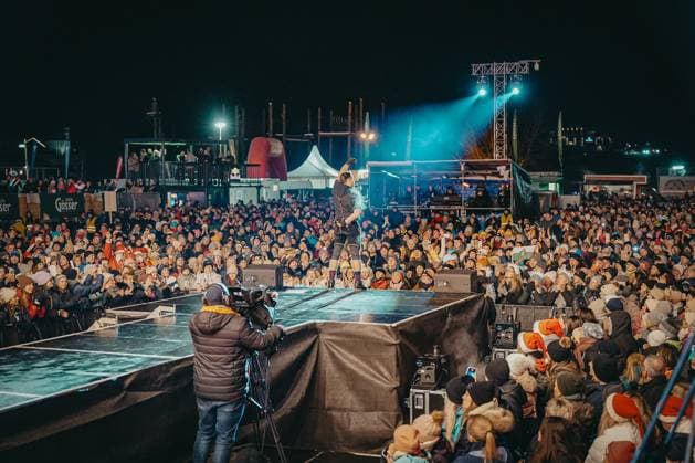 06.12.2025, Flachau, AUT, Unterwegs in Salzburg, Ski Opening 2025, DAY 1, Andreas Gabalier, Konzert, im Bild Andreas Gabalier,
