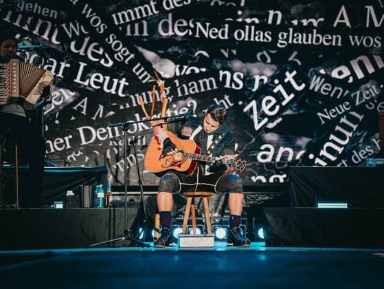06.12.2025, Flachau, AUT, Unterwegs in Salzburg, Ski Opening 2025, DAY 1, Andreas Gabalier, Konzert, im Bild Andreas Gabalier,