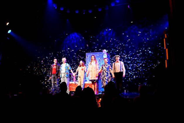 Anouk, Premiere, GOP, Theater, Essen, Kindermusical, Autoren, Hendrikje Balsmeyer, Peter Maffay, Schauspieler, Anouk Leonie Ocker, Großmutter und Affi Barbara Köhler, Mutter Alina Hill, Vater Mathias Meffert, Yaris Vincent Heinen, Großvater Sebastian Ciminski-Knille bzw. Ambrogio Vinella Copyright: xHWxRIECKx