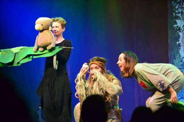RECORD DATE NOT STATED Anouk, Premiere, GOP, Theater, Essen, Kindermusical, Autoren, Hendrikje Balsmeyer, Peter Maffay, Schauspieler, Anouk Leonie Ocker, Großmutter und Affi Barbara Köhler, Mutter Alina Hill, Vater Mathias Meffert, Yaris Vincent Heinen, Großvater Sebastian Ciminski-Knille bzw. Ambrogio Vinella Copyright: xHWxRIECKx