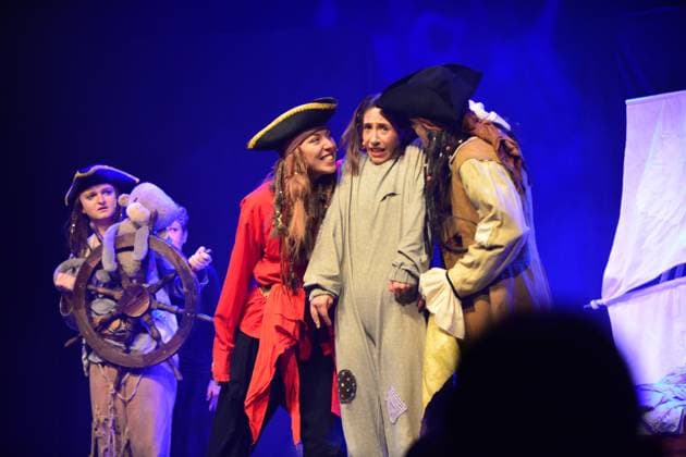 RECORD DATE NOT STATED Anouk, Premiere, GOP, Theater, Essen, Kindermusical, Autoren, Hendrikje Balsmeyer, Peter Maffay, Schauspieler, Anouk Leonie Ocker, Großmutter und Affi Barbara Köhler, Mutter Alina Hill, Vater Mathias Meffert, Yaris Vincent Heinen, Großvater Sebastian Ciminski-Knille bzw. Ambrogio Vinella Copyright: xHWxRIECKx