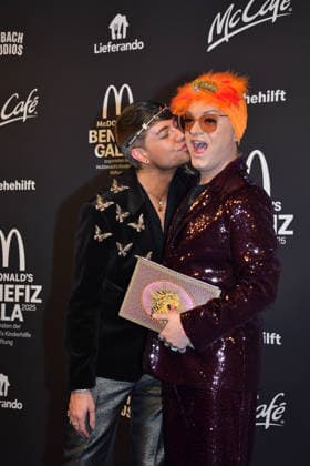 Marcell Damaschke und Julian F. Soeckel McDonalds Benefiz Gala McDonalds Kinderhilfe Stiftung Eisbach Studios München 06. Dezember 2025
