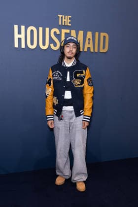 December 8, 2025, London, United Kingdom: Jaadin The Kid attends the UK Special Screening of The Housemaid at Odeon Luxe in Leicester Square. London United Kingdom - ZUMAs197 20251208_aaa_s197_123 Copyright: xPhilxLewisx