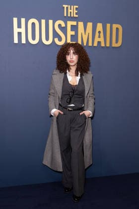 December 8, 2025, London, United Kingdom: Amazing Arabella aka Arabella Daho attends the UK Special Screening of The Housemaid at Odeon Luxe in Leicester Square. London United Kingdom - ZUMAs197 20251208_aaa_s197_125 Copyright: xPhilxLewisx