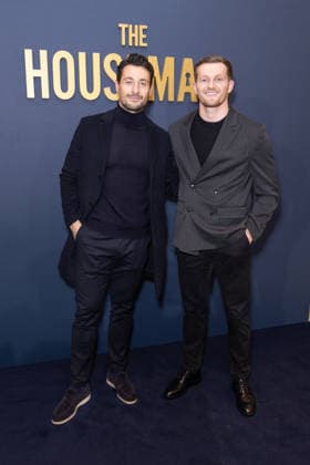 December 8, 2025, London, United Kingdom: James Briefel and guest attend the UK Special Screening of The Housemaid at Odeon Luxe in Leicester Square. London United Kingdom - ZUMAs197 20251208_aaa_s197_142 Copyright: xPhilxLewisx