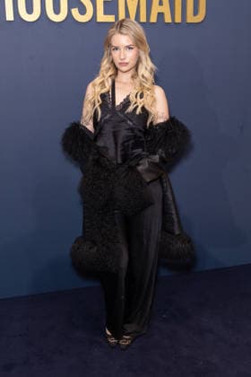 December 8, 2025, London, United Kingdom: Lottie Moss attends the UK Special Screening of The Housemaid at Odeon Luxe in Leicester Square. London United Kingdom - ZUMAs197 20251208_aaa_s197_166 Copyright: xPhilxLewisx