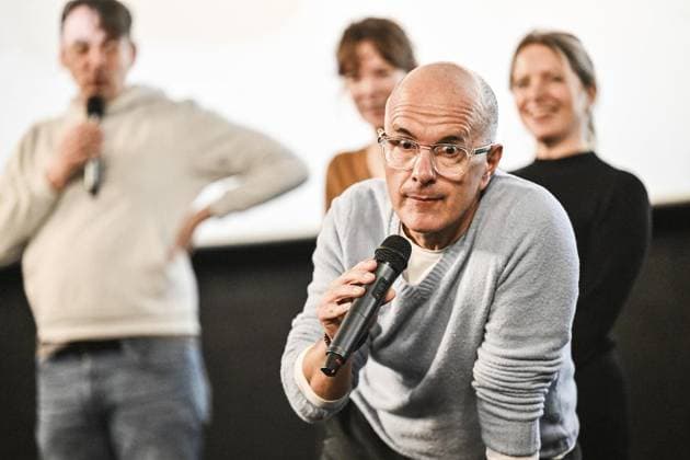 Stromberg Kino Tour im Revier - von Mülheim bis Dortmund mit u.a. C.M. Herbst und Bjärne Mädel ** NUR FÜR REDAKTIONELLE ZWECKE ** EDITORIAL USE ONLY **<p>Schauspieler Christoph Maria Herbst am Dienstag, 09. Dezember 2025 bei der Stromberg Kino Tour im UCI in Bochum. Deutschland NRW Bochum Copyright: VladimirxWegener