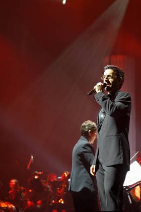 Il Volo, with Piero Barone, Ignazio Boschetto y Gianluca Ginoble, returns to Spain in 2025 with his highly anticipated tour Live In Concert , at Movistar Arena de Madrid, on December 09, 2025 in Madrid, Spain. ALTERPHOTOS S.Villarroel) (202512094406)