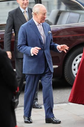 . 10 12 2025. London, United Kingdom. King Charles III arriving at an Advent Service at Westminster Abbey in London.  xStephenxLockx xi-Imagesx IIM-26447-0003
