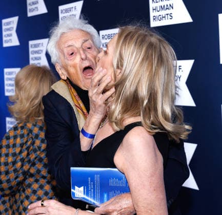 December 9, 2025, New York, Ny, United States: Kerry Kennedy, Gigi Benson and Harry Benson attend the 2025 Ripple of Hope Award Gala. Held at Midtown Hilton in New York. Zuma Press December 9, 2025. New York United States - ZUMAp281 20251209_zea_p281_040 Copyright: xPhotoxImagexPressx