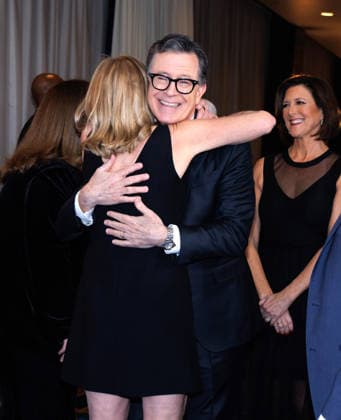 December 9, 2025, New York, Ny, United States: Kerry Kennedy and Stephen Colbert attend the 2025 Ripple of Hope Award Gala. Held at Midtown Hilton in New York. Zuma Press December 9, 2025. New York United States - ZUMAp281 20251209_zea_p281_045 Copyright: xPhotoxImagexPressx
