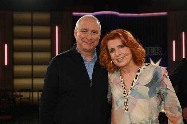 Handballtrainer Thomas Floethe und Sportjournalistin Monica Lierhaus zu Gast in der WDR Talkshow Kölner Treff