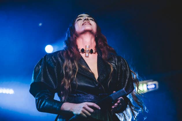 Joan Thiele live in Rome, Italy - 11 Dec 2025 Singer Joan Thiele performs live on stage at Largo Venue in Rome. Rome Italy Copyright: xValeriaxMagrix xSOPAxImagesx JOAN_THIELE_LARGO_09