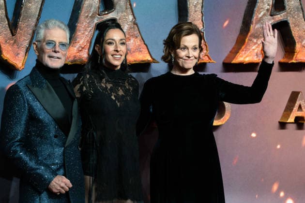 Avatar: Fire And Ash UK Premiere - Arrivals Stephen Lang, Oona Chaplin and Sigourney Weaver attend the Avatar: Fire And Ash UK Premiere at BFI IMAX Waterloo, Credit:Lounis Tiar Avalon United Kingdom, London, BFI Imax Waterloo  Copyright: xLounisxTiarx xAvalonx 1058554627