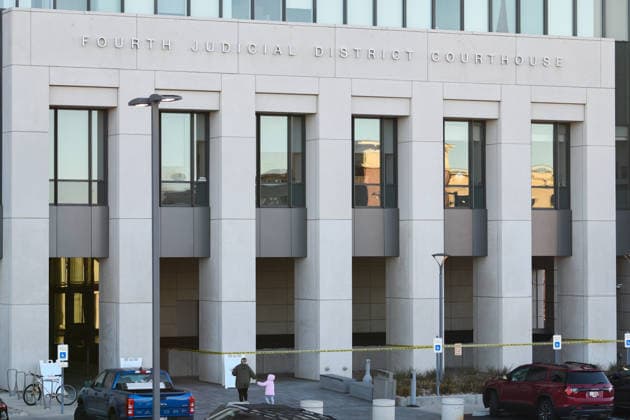 December 11, 2025, Provo, Utah, USA: The Fourth District Court in Provo, Utah, is seen on December 11, 2025, during the first inÃ¢â‚¬˜person court appearance of TYLER ROBINSON in the CHARLIE KIRK murder case. Provo USA - ZUMAm292 20251211_znp_m292_071 Copyright: xCharles-McClintockxWilsonx