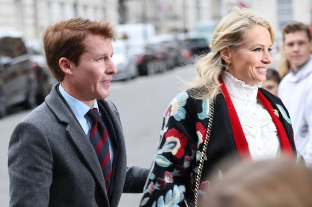 . 12 12 2025. London, United Kingdom. James Blunt arriving for the christening of Princess Beatrice s daughter Athena , at the Chapel Royal at St.James s Palace in London.  xStephenxLockx xi-Imagesx IIM-26450-0004