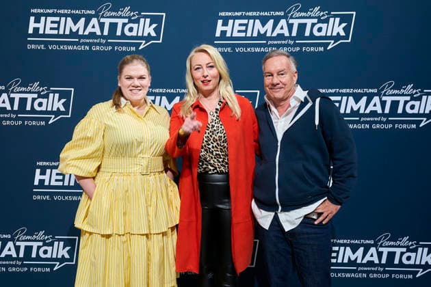 4. Peemöllers Heimat-Talk Gisa Flake, Ilka Peemöller, Nico Hofmann 4. Peemöllers Heimat-Talk im DRIVE. Volkswagen Group Forum in Berlin am 11.12.2025 Copyright: xEventpressxRadkex