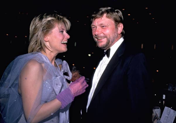 ARCHIV: Gitte Haenning Sängerin Gitte Haenning mit Uwe Friedrichsen anläßlich des Ball Papillon , 1984 ARCHIVAUFNAHME, Datum geschätzt 20260101JWM0608