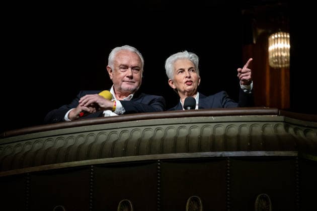 Fellbach GER, Dreikoenigskundgebung der Freien Demokraten im Stuttgarter Opernhaus am 06.01.2026 Wolfgang Joachim Kubicki (FDP) und Agnes Strack-Zimmermann (Europaabgeordnete (MdEP Mitglied im FDP-Praesidium Vorsitzende Verteidigungsausschuss) GER, Dreikoenigskundgebung der Freien Demokraten im Stuttgarter Opernhaus am 06.01.2026 Copyright: xSandyxDinkelackerx EP_SDR