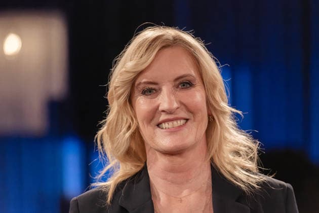 Kölner Treff am 09. Januar 2026. Im Bild die Fernsehmoderatorin Claudia Kleinert. Die Gastgebenden Susan Link und Micky Beisenherz befragen ihre Gäste auf ihre eigene Art mit spannenden Ergebnissen. Köln Nordrhein-Westfalen Deutschland