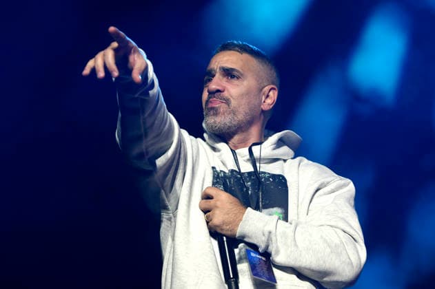 Bushido live bei einem Konzert seiner Alles wird gut -Tour in der ZAG Arena. Hannover, 14.01.2026