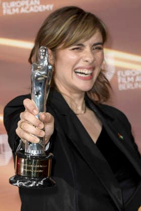 Greta Scarano bei der Verleihung des 38. Europäischen Filmpreises 2026 im Haus der Kulturen der Welt. Berlin, 17.01.2026