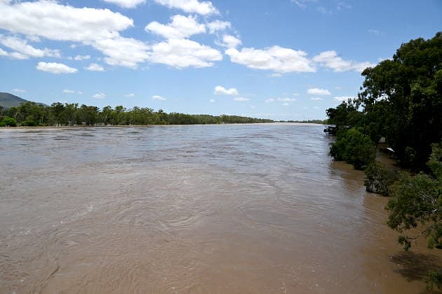 QUEENSLAND FLOODS, Floodwaters from the Fitzroy River inundate areas in Rockhampton, Queensland, Thursday, January 22, 2026. ( NO ARCHIVING Rockhampton Queensland Australia  Copyright: xSYLVIAxLIBERx 20260122137852588716