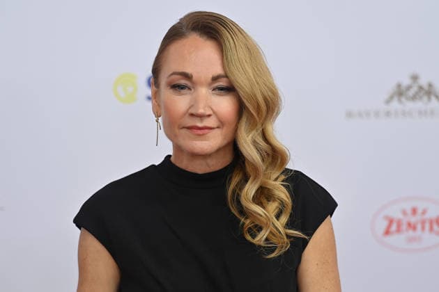 Lisa Maria POTTHOFF (Schauspielerin), Einzelbild,angeschnittenes Einzelmotiv,Portraet,Portrait,Porträt. 50.Deutscher Filmball, Roter Teppich,Red Carpet, am 24.01.2026 im H o t e l B a y e r i s c h e r H o f, M u e n c h e n.
