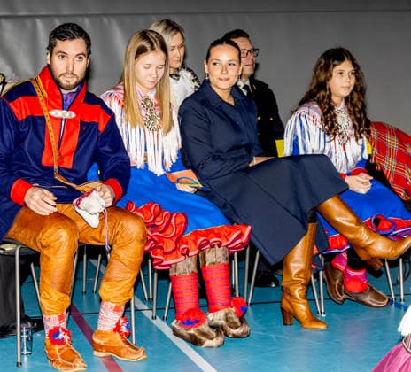 26-01-2026 Norway Princess Ingrid Alexandra visited the Karasjok sports hall during her county visit to Finnmark. Â  Copyright: xPPEx