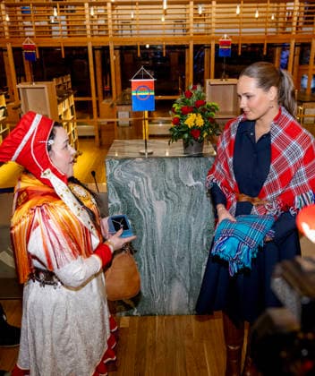 26-01-2026 Norway Princess Ingrid Alexandra visits the Sami Parliament during her county visit to Finnmark. Â  Copyright: xPPEx