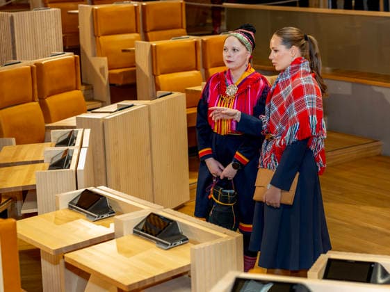 26-01-2026 Norway Princess Ingrid Alexandra visits the Sami Parliament during her county visit to Finnmark. Â  Copyright: xPPEx