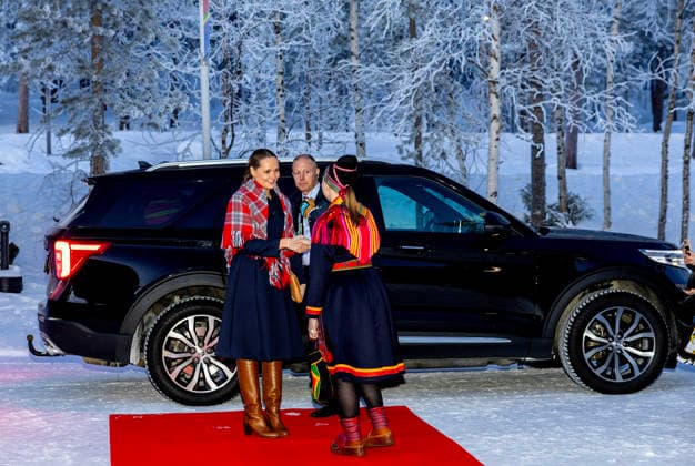 26-01-2026 Norway Princess Ingrid Alexandra visited the Karasjok sports hall during her county visit to Finnmark. Â  Copyright: xPPEx