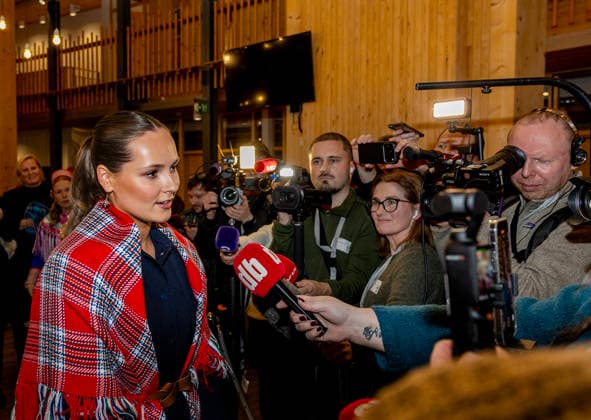 26-01-2026 Norway Princess Ingrid Alexandra visits the Sami Parliament during her county visit to Finnmark. Â  Copyright: xPPEx