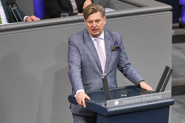 Berlin, Deutschland, 28.01.2026: Deutscher Bundestag: 55. Bundestagssitzung: Maximilian Krah, AfD Copyright: xdtsxNachrichtenagenturx dts_103886